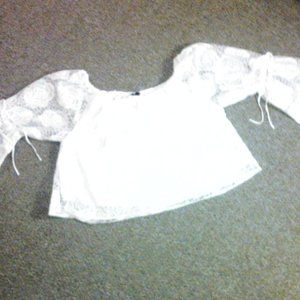 Lace Bell Sleeve Top